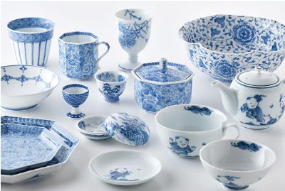 中里月度務染付のうつわ展